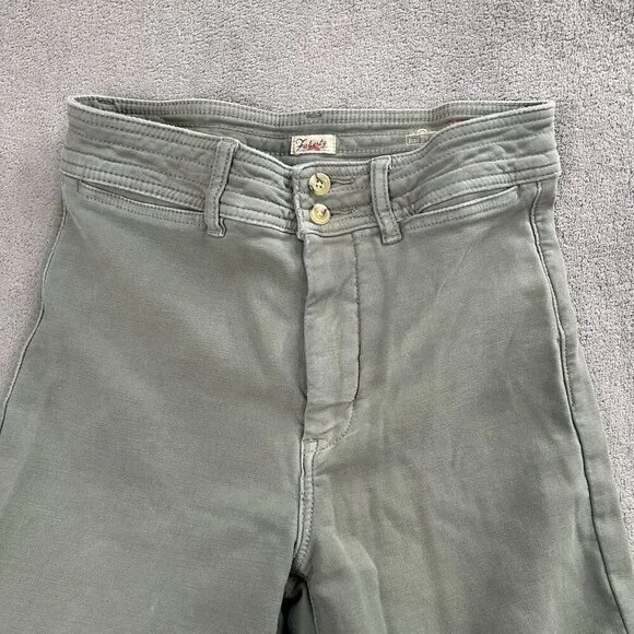 Faherty Stretch Terry wide leg pants - Picture 8 of 16